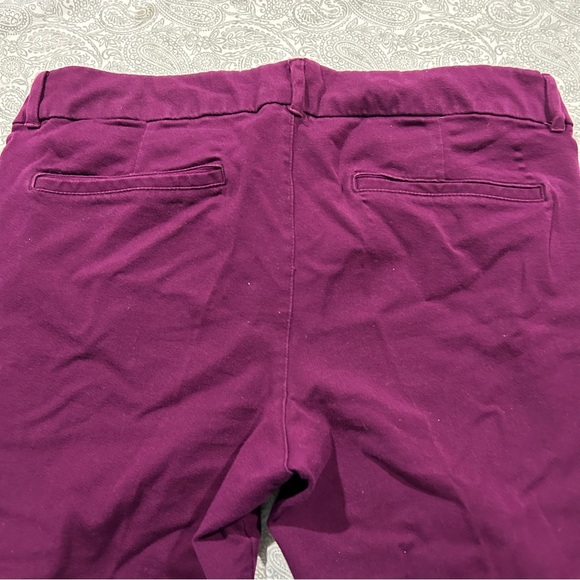 Old Navy Women’s Rich Purple Chinos - Picture 2 of 4